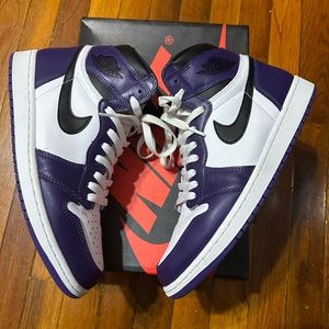 2020 Air Jordan 1 retro High OG “court purple 2.0”
